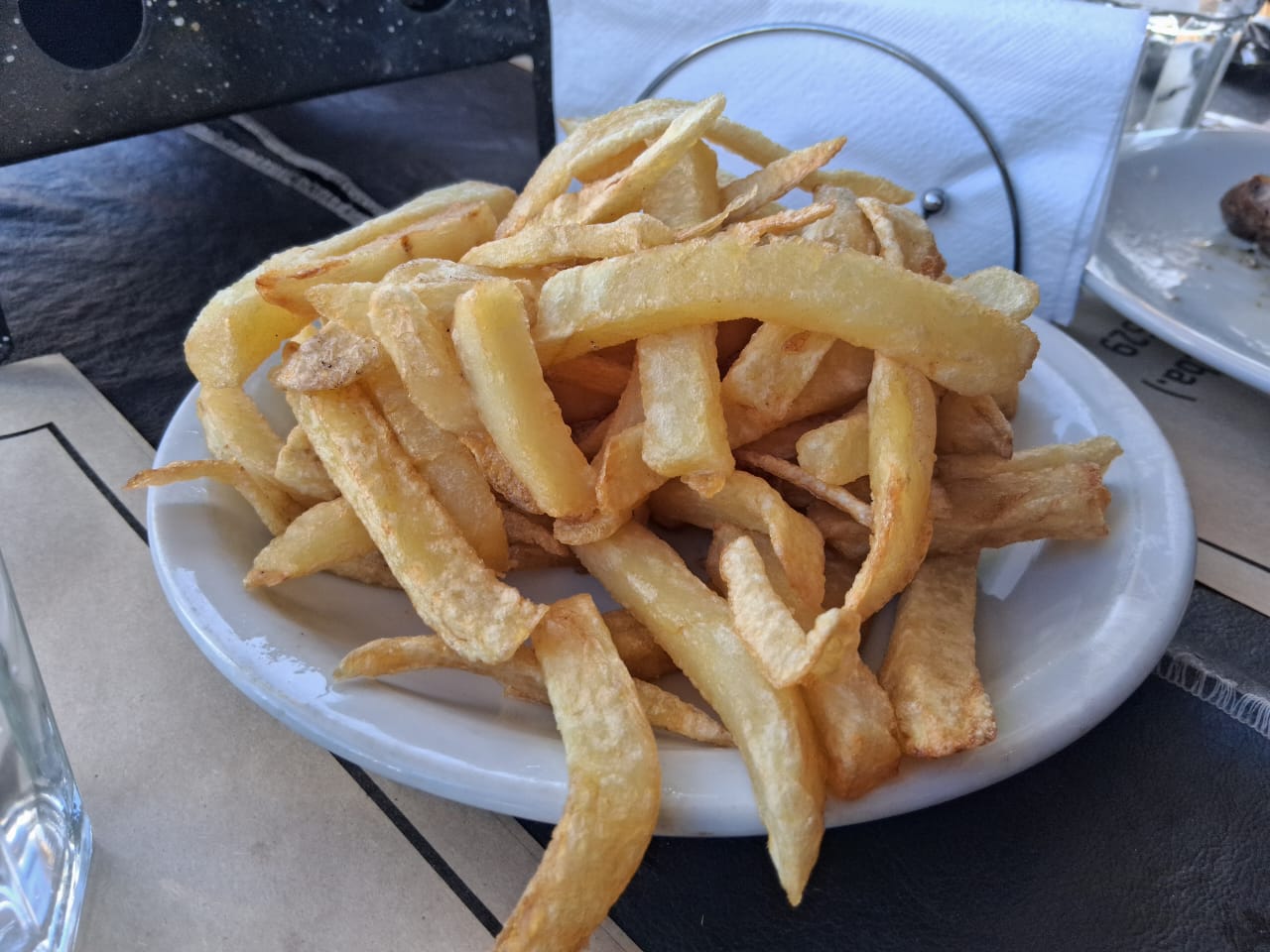 Papas fritas caseras